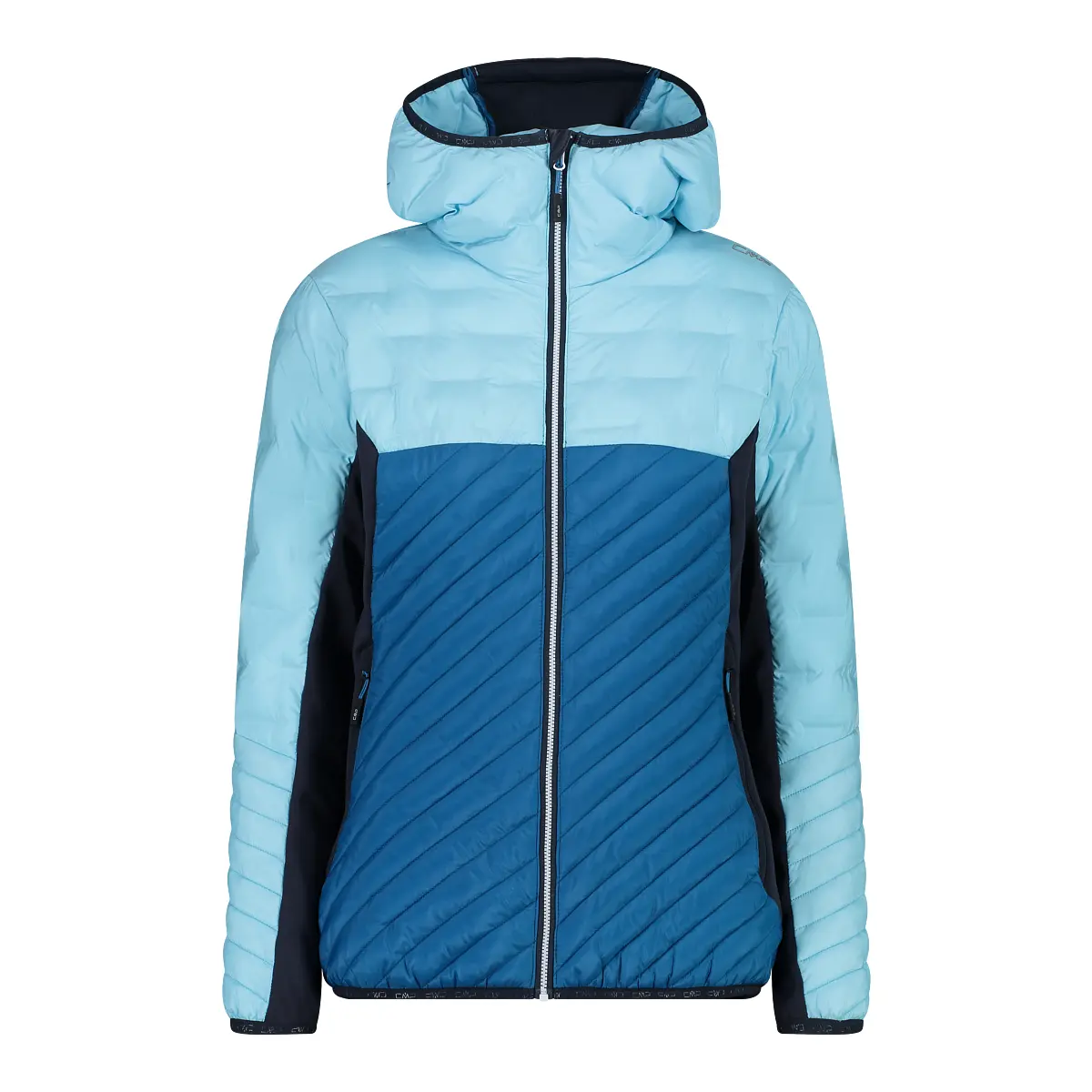 Damen Hybrid-Steppjacke mit Kapuze CMP Unlimitech