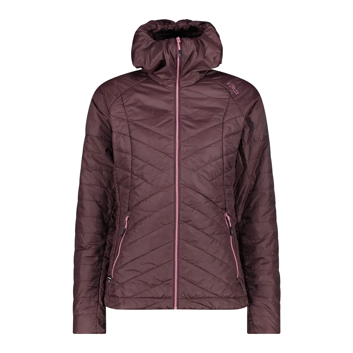 Cmp Marron Daunenjacke Mit Kapuze, Frau