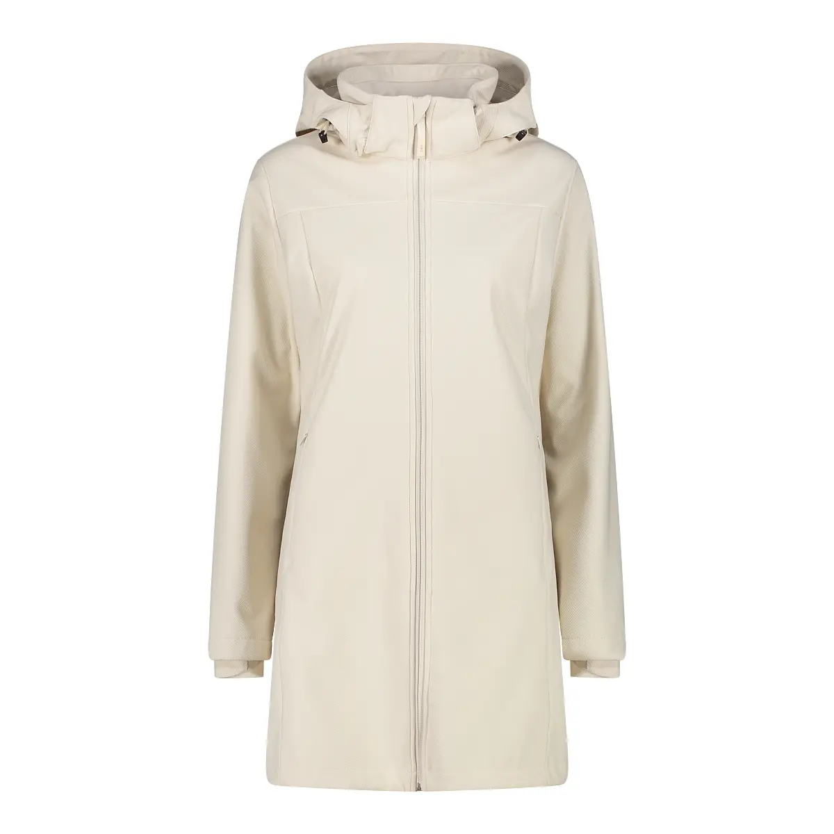 Cmp Women's Beige Softshell Parka