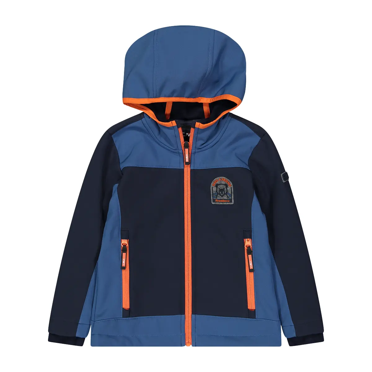 Cmp Boys Bleu Kids' Softshell Hoodie