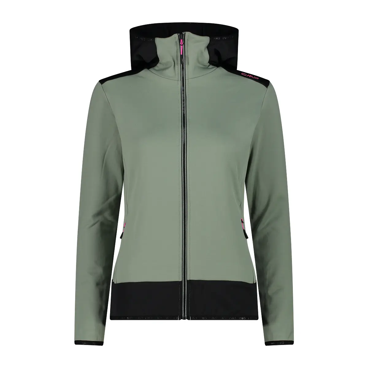 Cmp Vert Damesjack Met Capuchon
