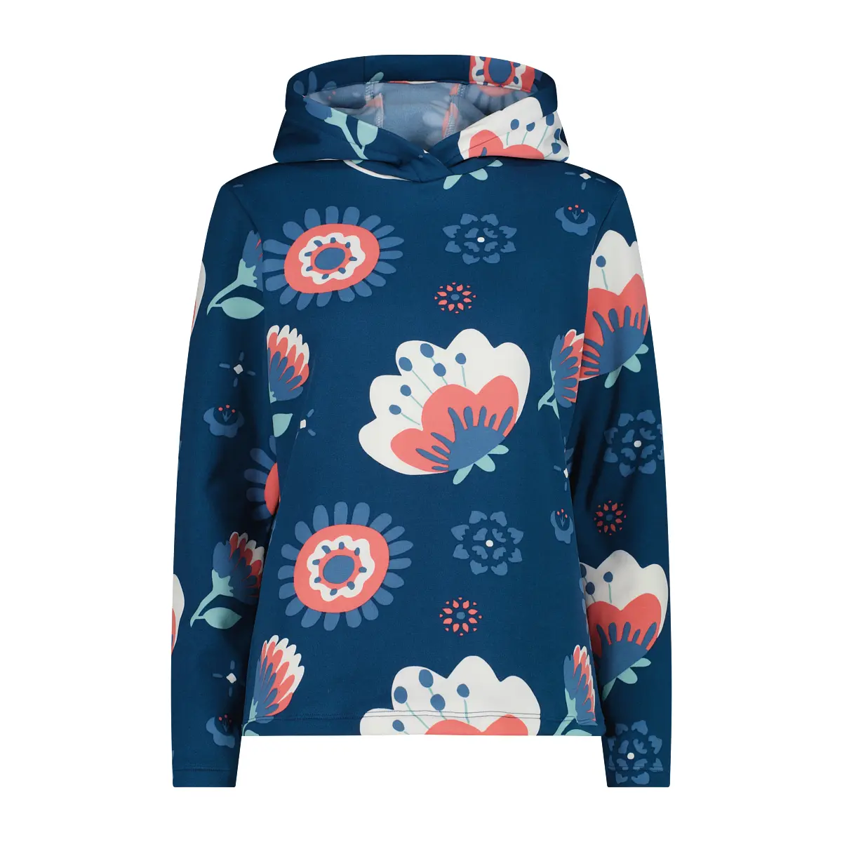 Damen Hoodie mit fester Kapuze CMP