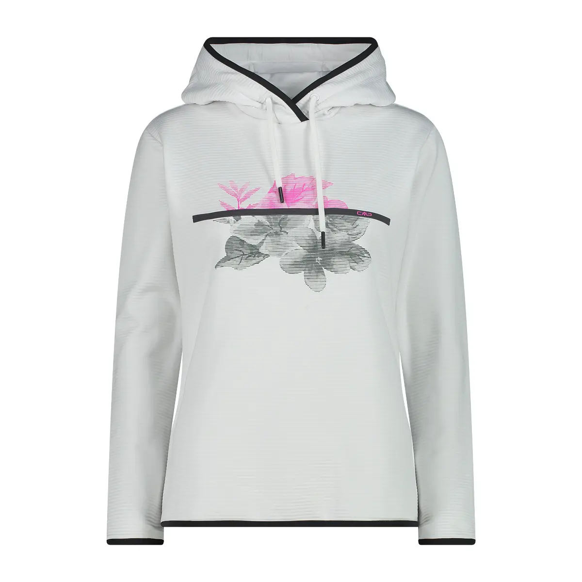Cmp Women's Blanc Hooded Sweatshirt