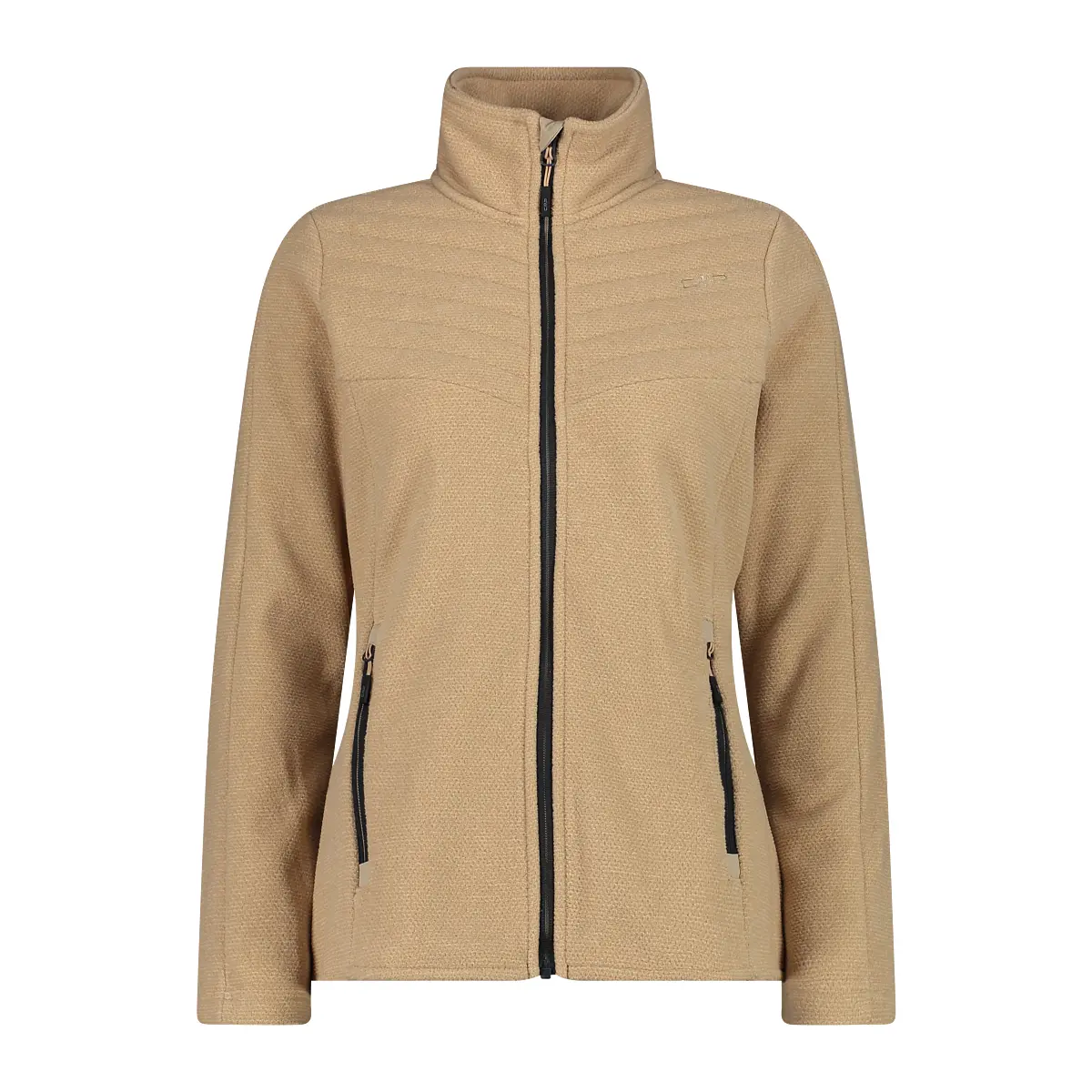 Cmp Women's Beige Hybrid Fleece