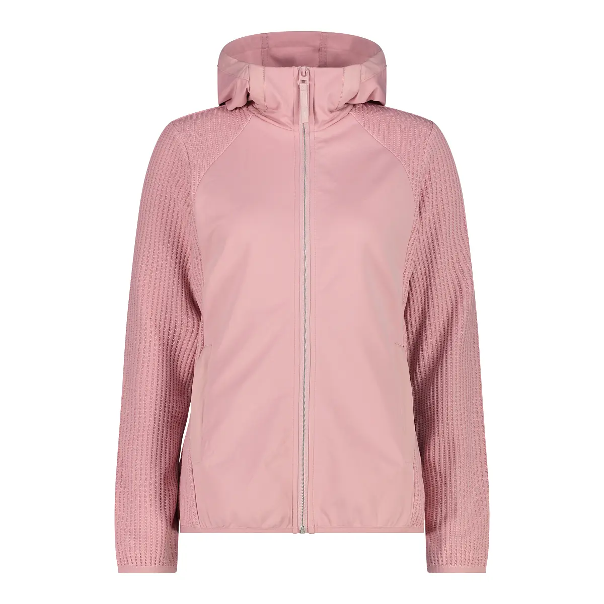 Damen-Fleecejacke mit fester Kapuze CMP