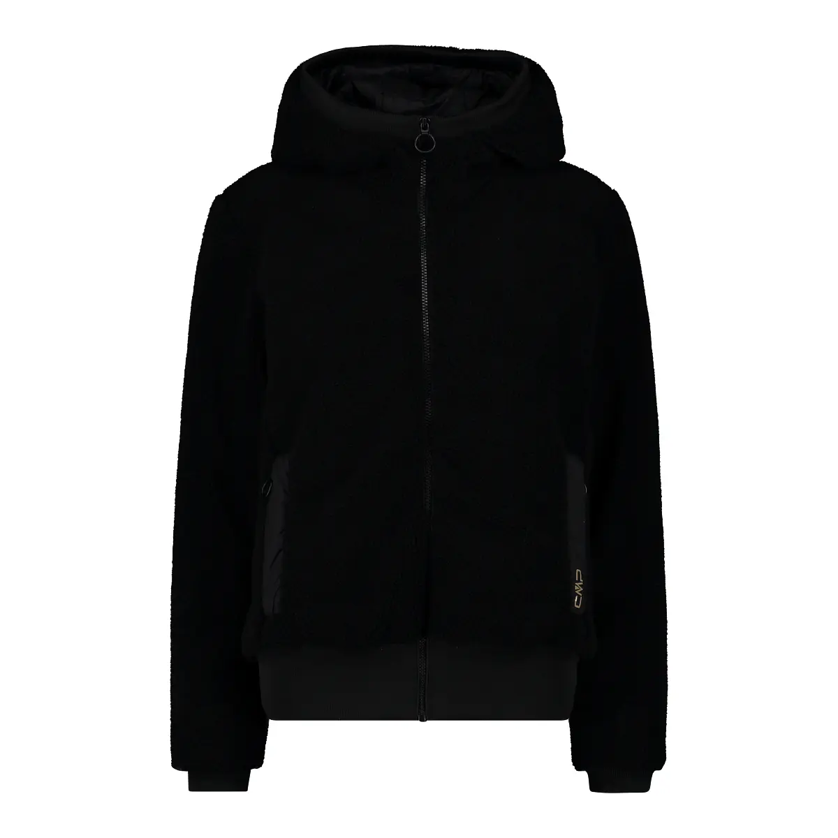 Damen-Fleecejacke mit fester Kapuze CMP Teddy