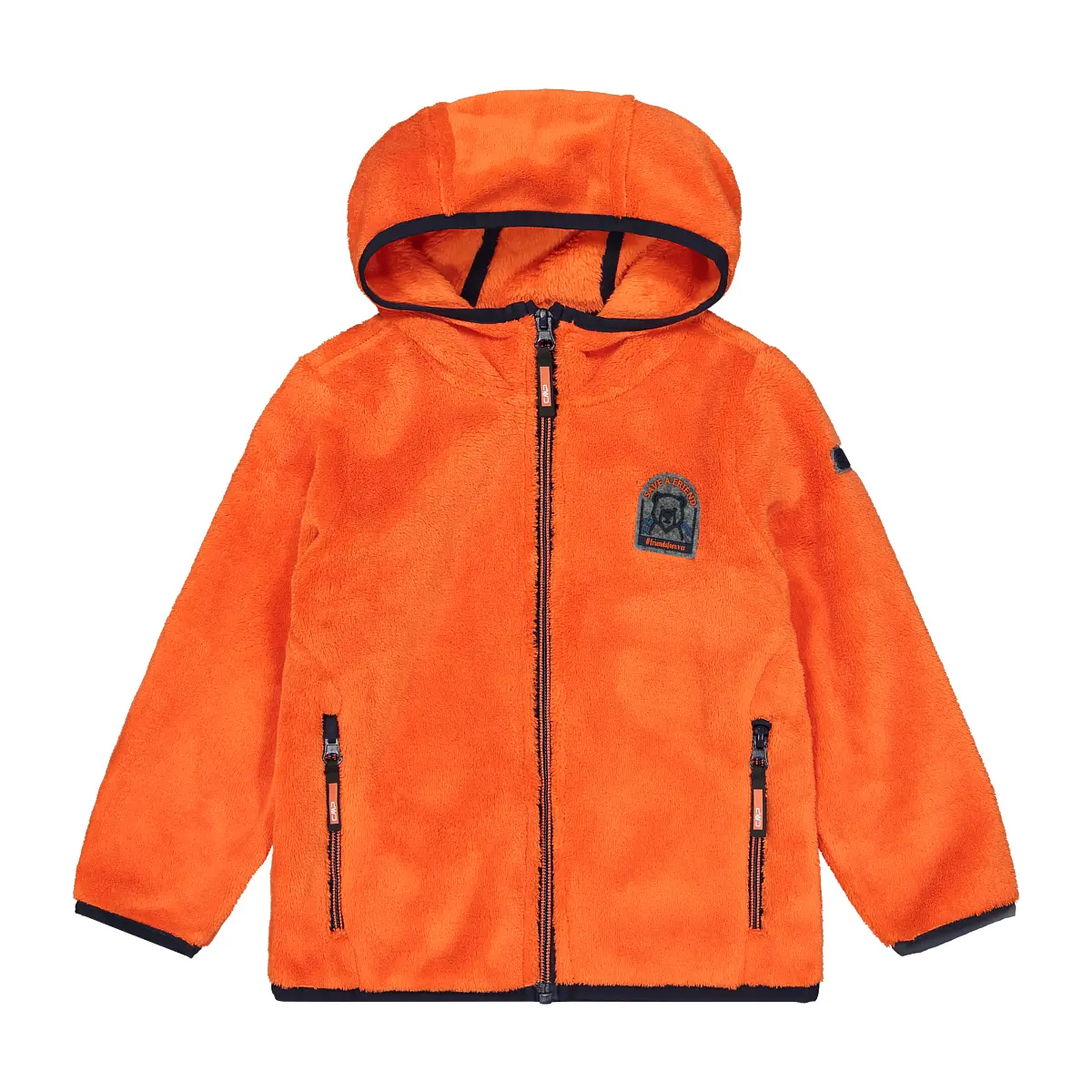 Cmp Boys Orange Child Fleece