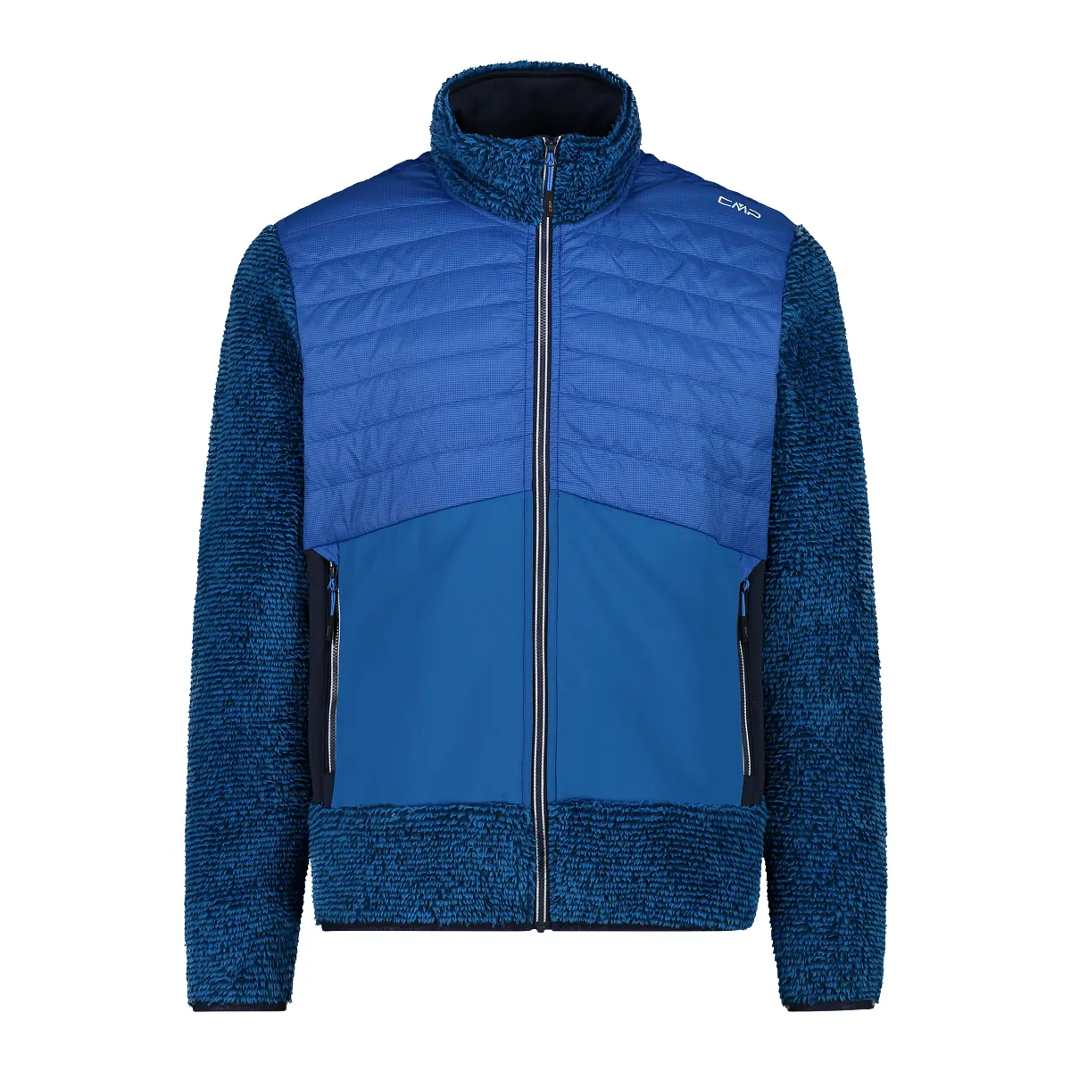 Hybrid-Fleecejacke mit durchgehendem Reißverschluss CMP