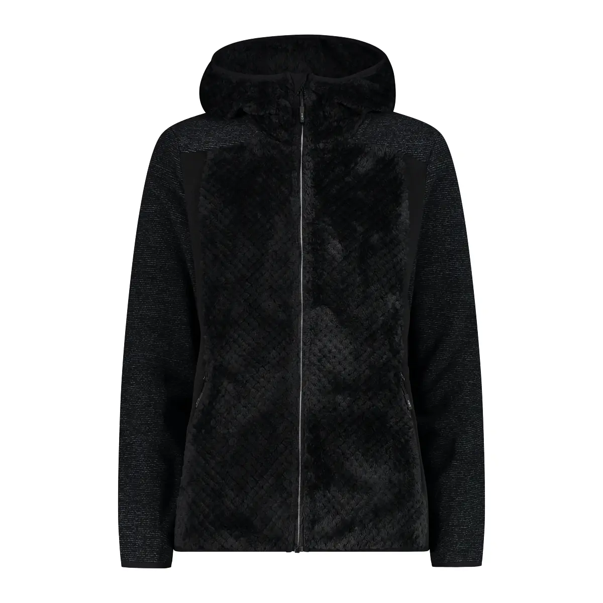 Women's hooded fleece CMP