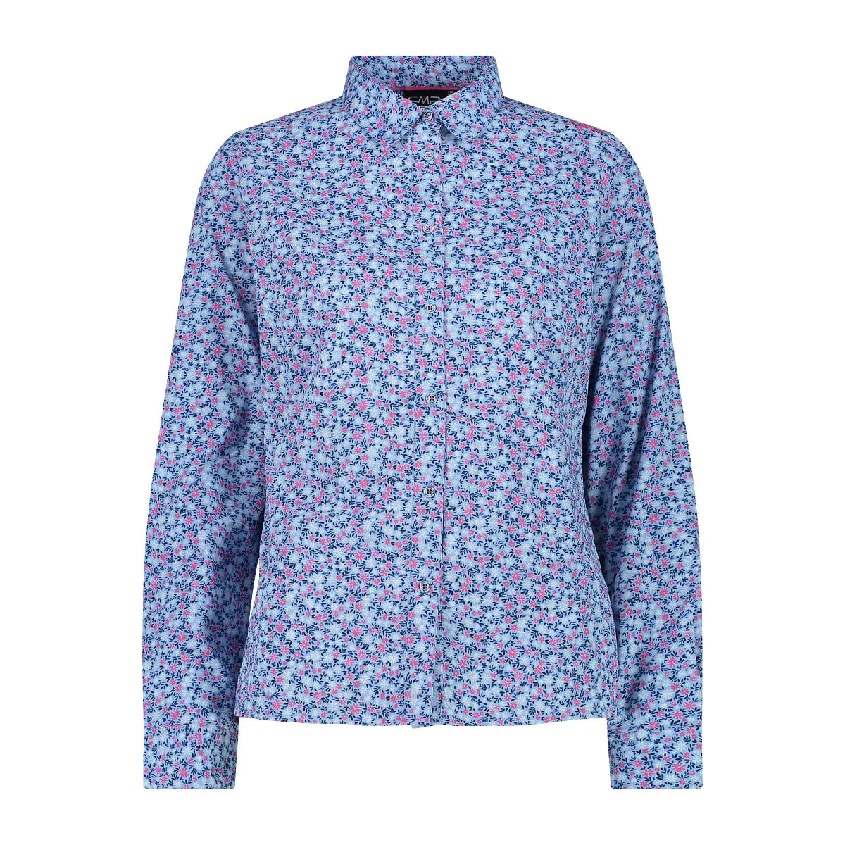 Cmp Bleu Damesblouse Met Lange Mouwen En Print