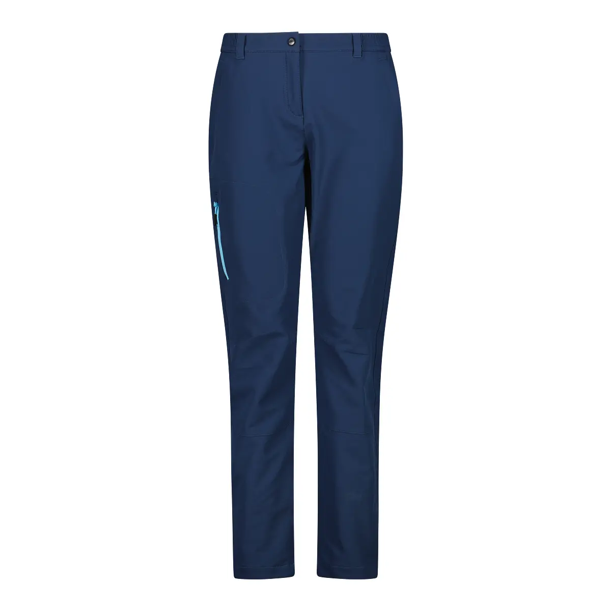 Cmp Women's Bleu Polyester Trousers Unlimitech