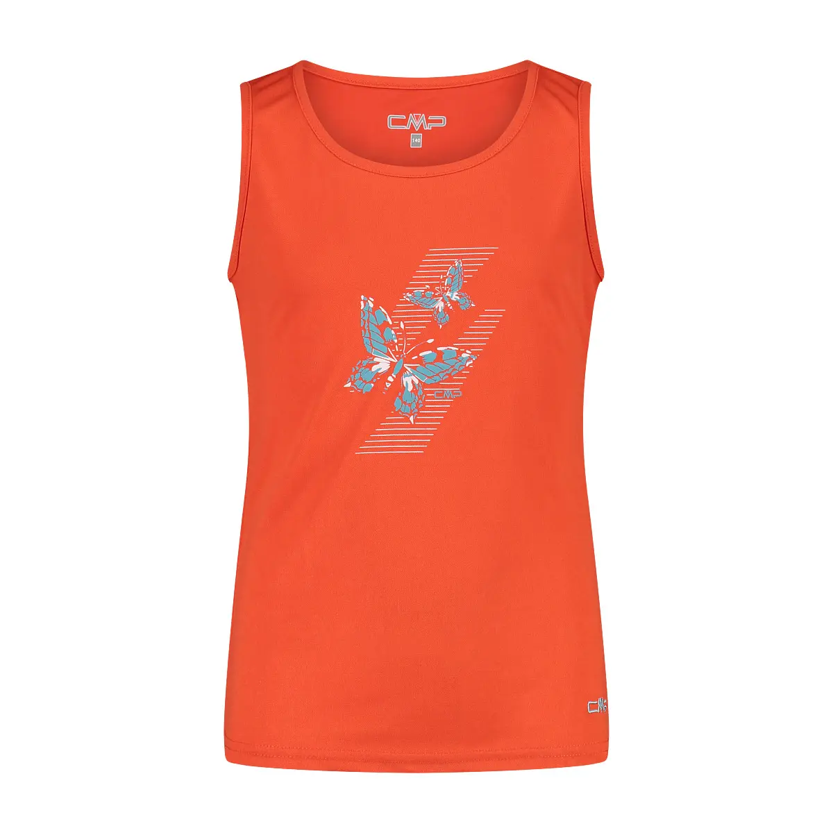 Cmp Naranja Camiseta De Chica Top