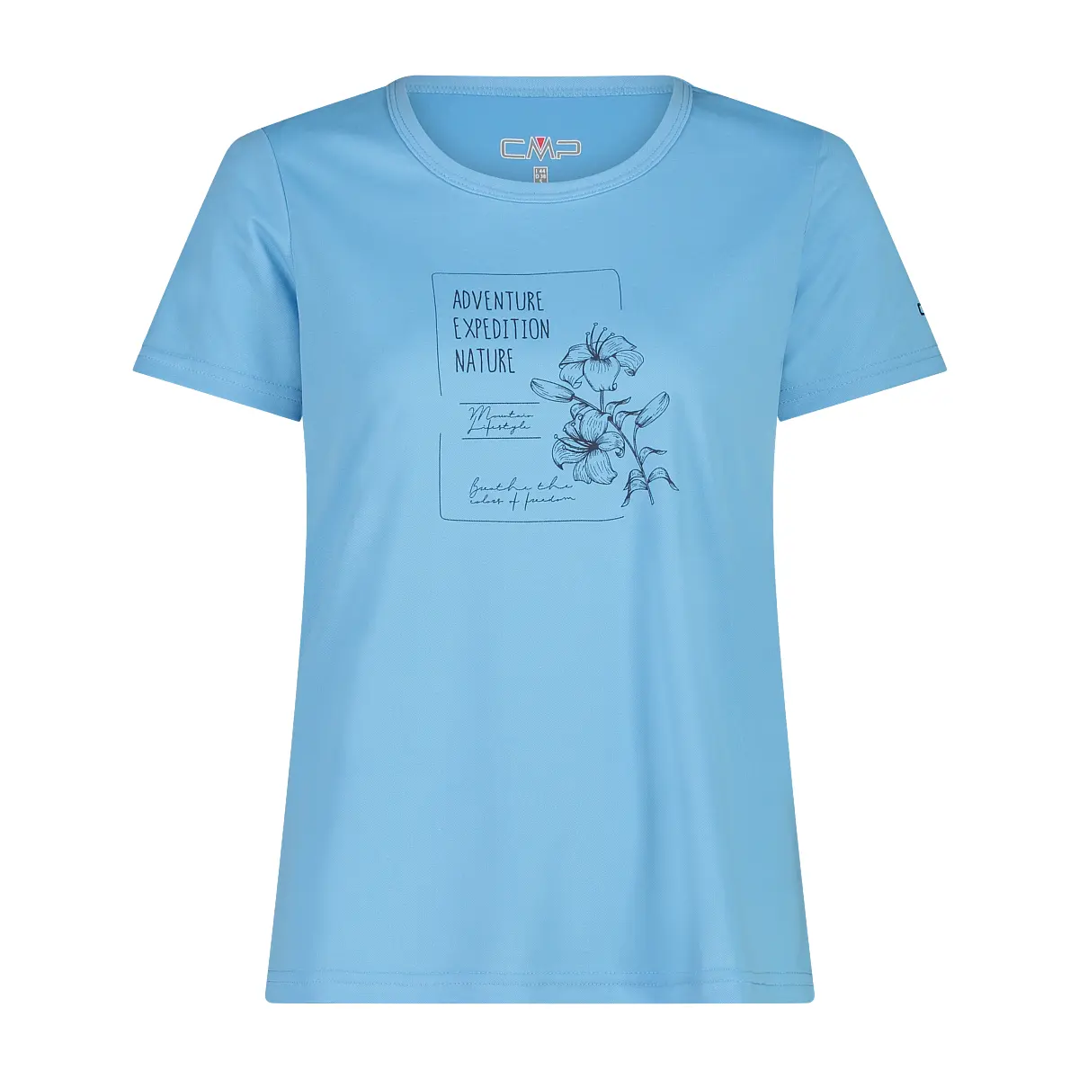Cmp Bleu Dames-T-Shirt