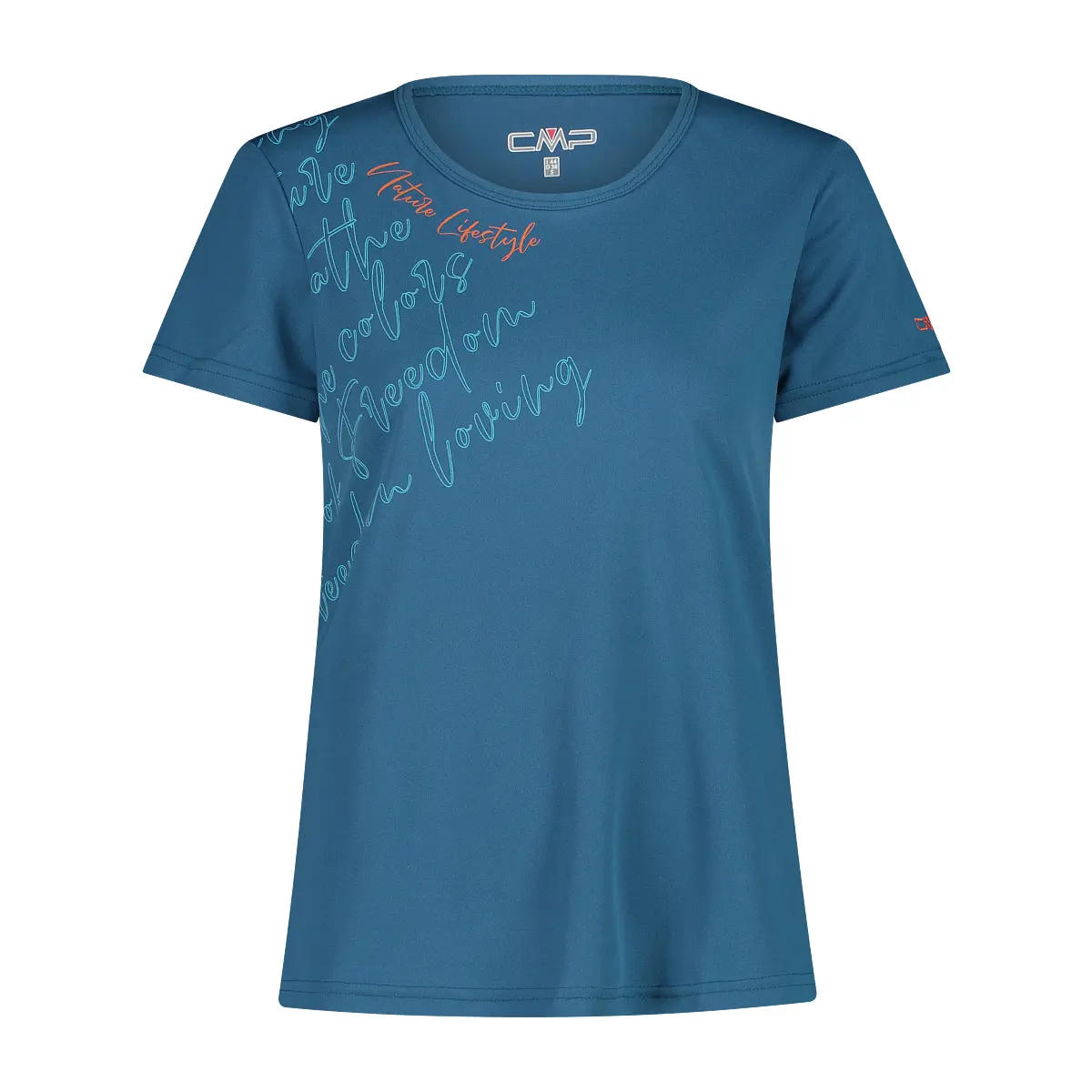 Cmp Bleu Dames-T-Shirt