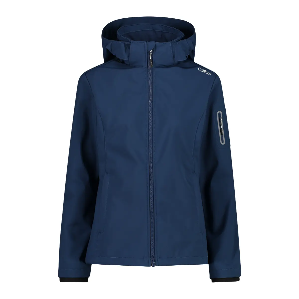 Cmp Women's Bleu Waterproof Hooded Jacket