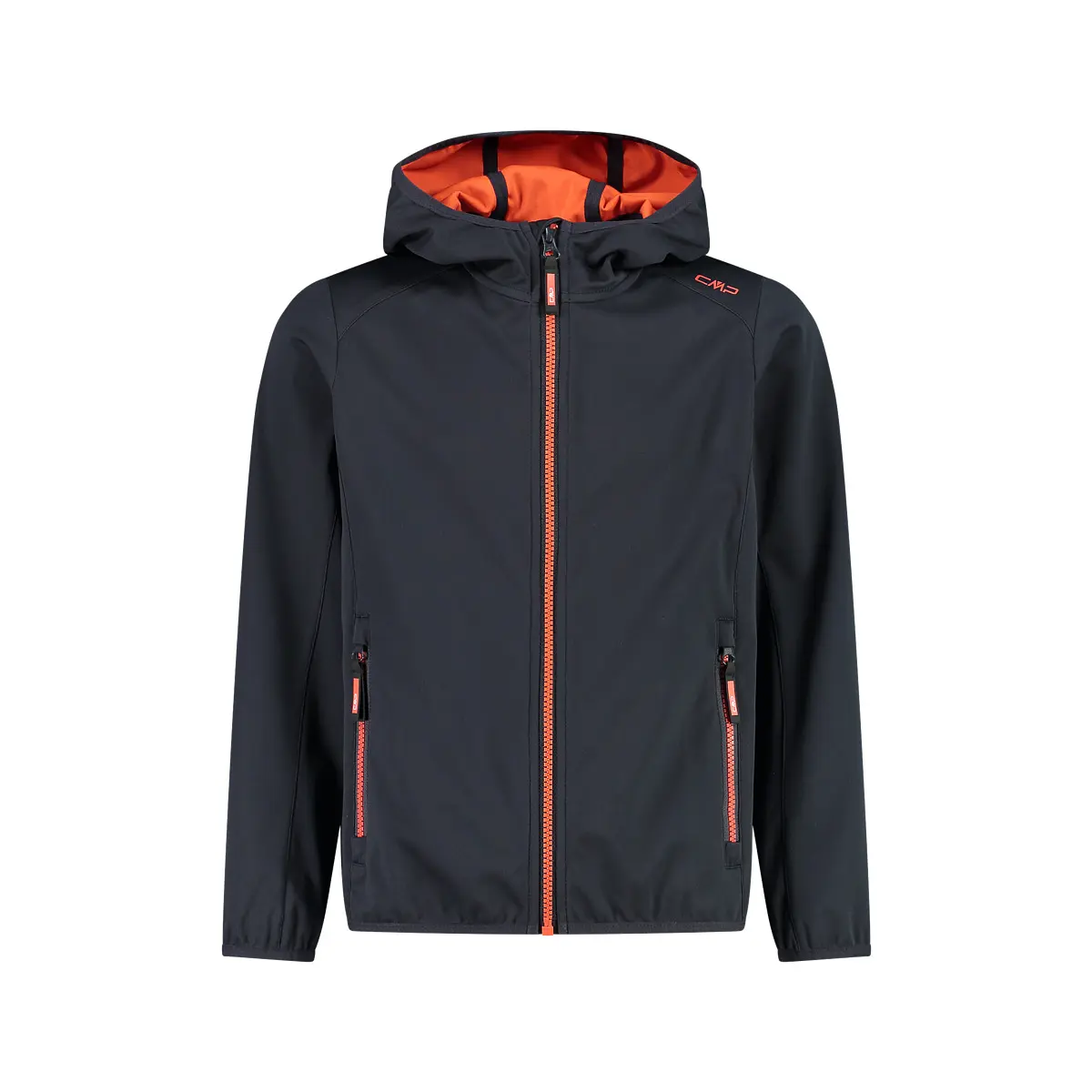 Cmp Girls Noir ' Waterproof Hooded Jacket