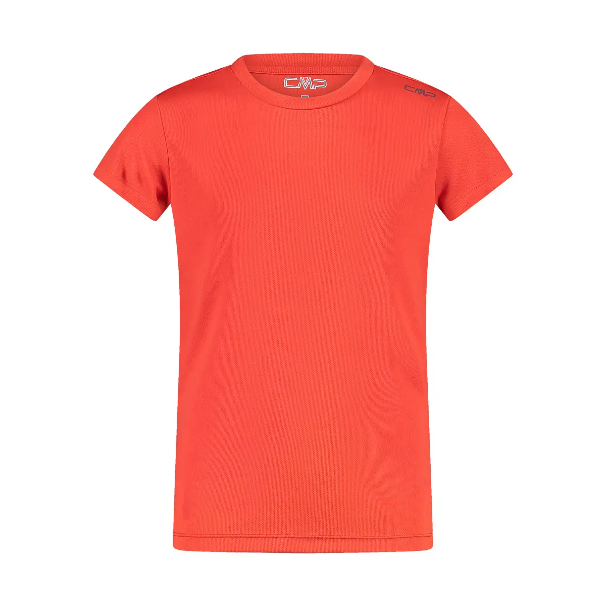 Cmp Boys Rouge Maxi Logo T-Shirt For Kids