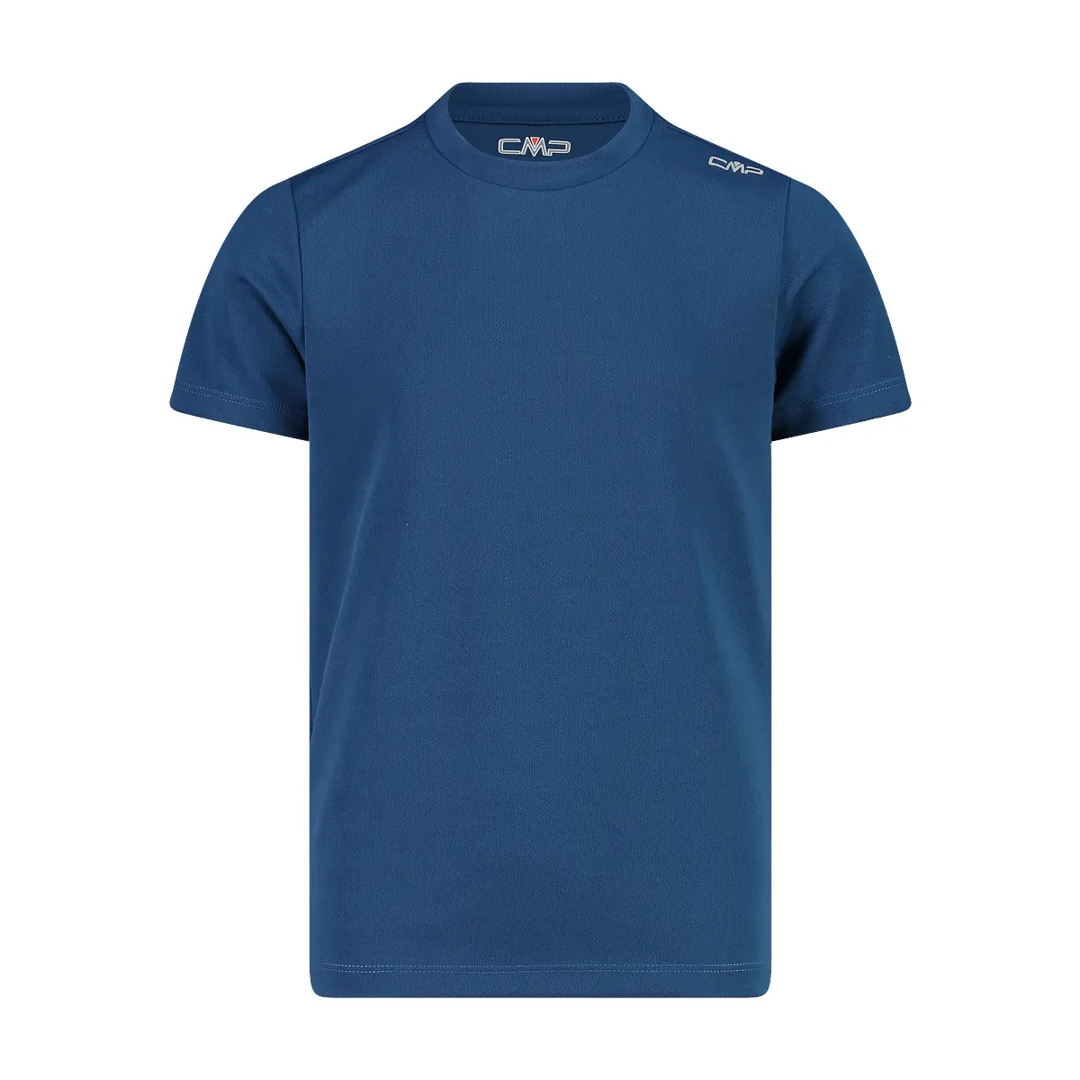 Cmp Boys Bleu Maxi Logo T-Shirt For Kids