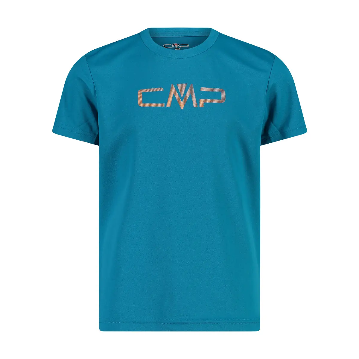 Cmp Boys Bleu Maxi Logo T-Shirt For Kids