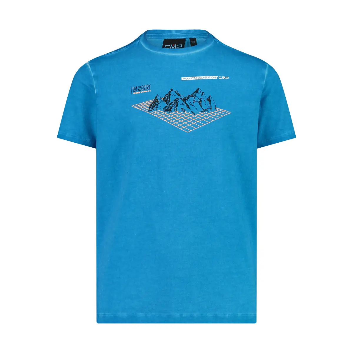 Cmp Boys Bleu Stretch T-Shirt For Kids