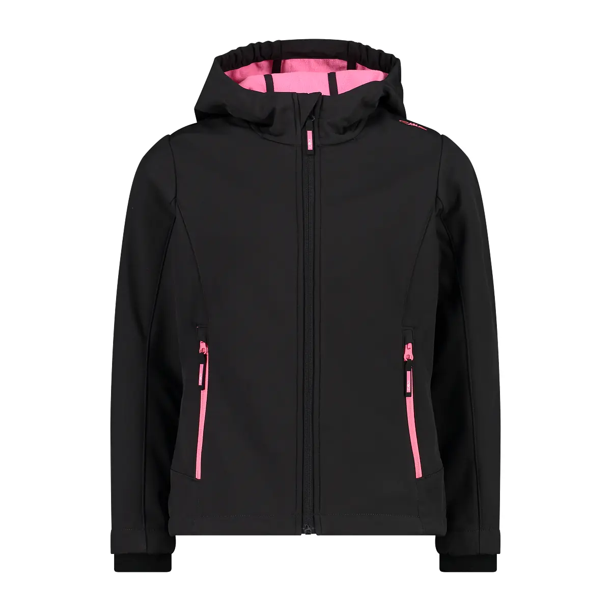 Cmp Girls Noir ' Waterproof Hooded Jacket