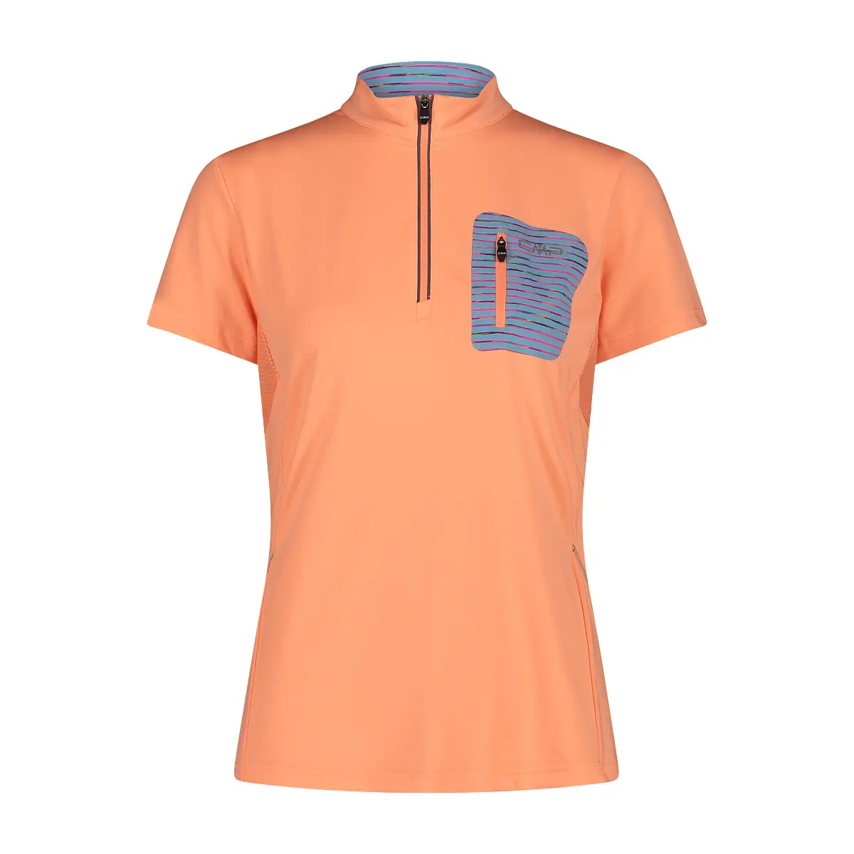 Velo Store - UK Women's half-zip T-shirt CMP | Extra 10% off with Subscription, Postage £16.79 to UK Fedex.