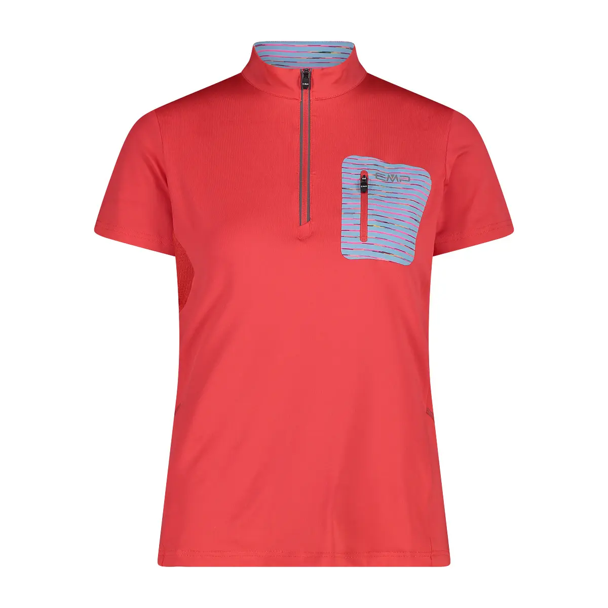 Velo Store - UK Women's half-zip T-shirt CMP | Extra 10% off with Subscription, Postage £16.79 to UK Fedex.