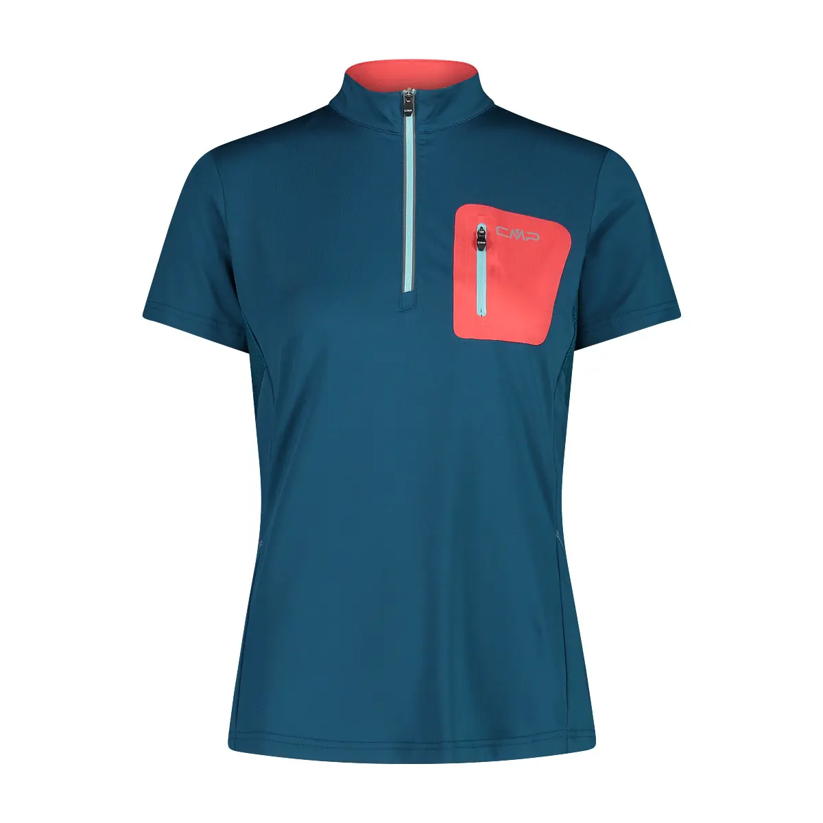 Velo Store - UK Women's half-zip T-shirt CMP | Extra 10% off with Subscription, Postage £16.79 to UK Fedex.
