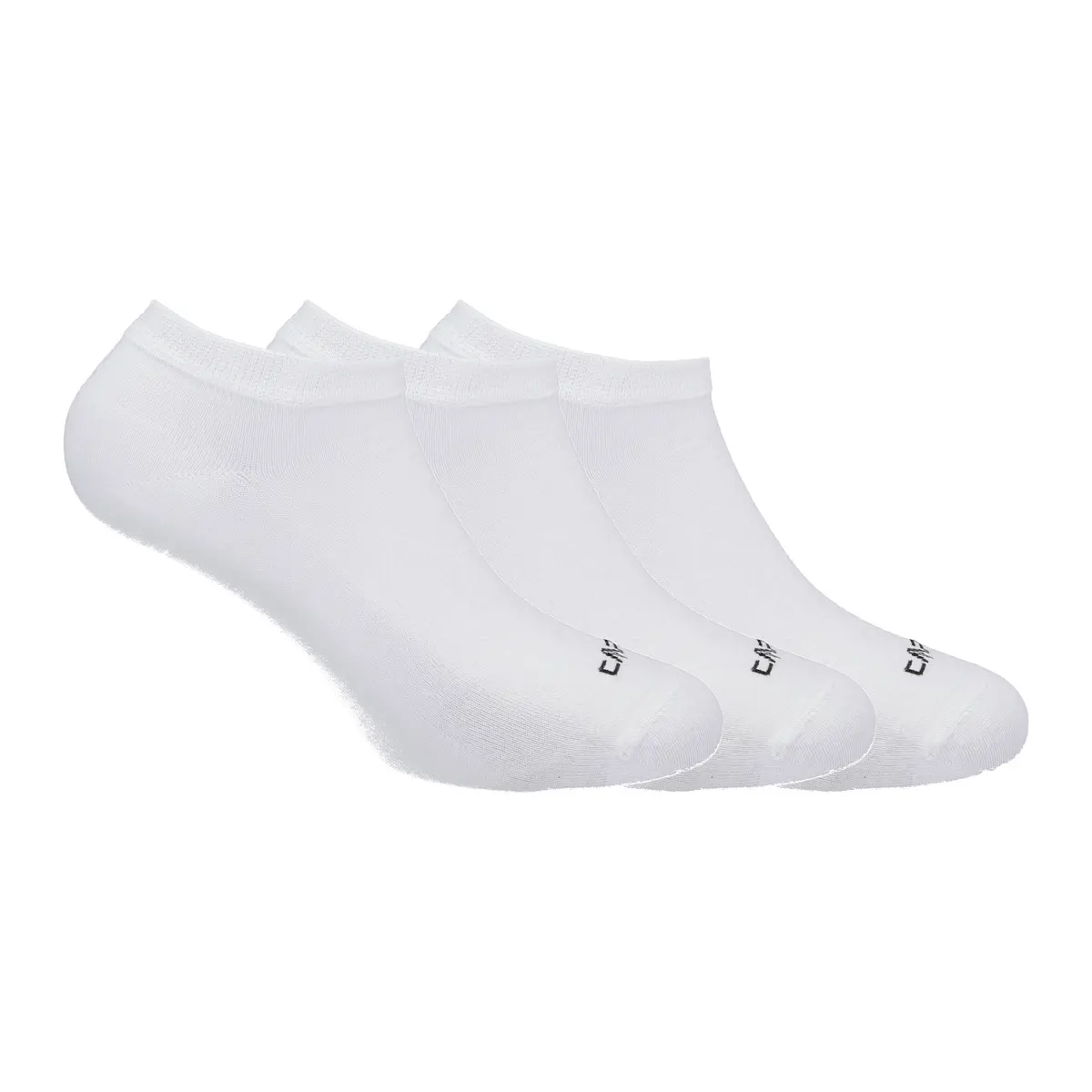 Cmp Men's Blanc Set Of 3 Pairs Of Invisible Socks