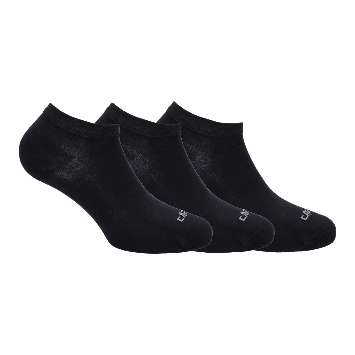 Cmp Men's Noir Set Of 3 Pairs Of Invisible Socks