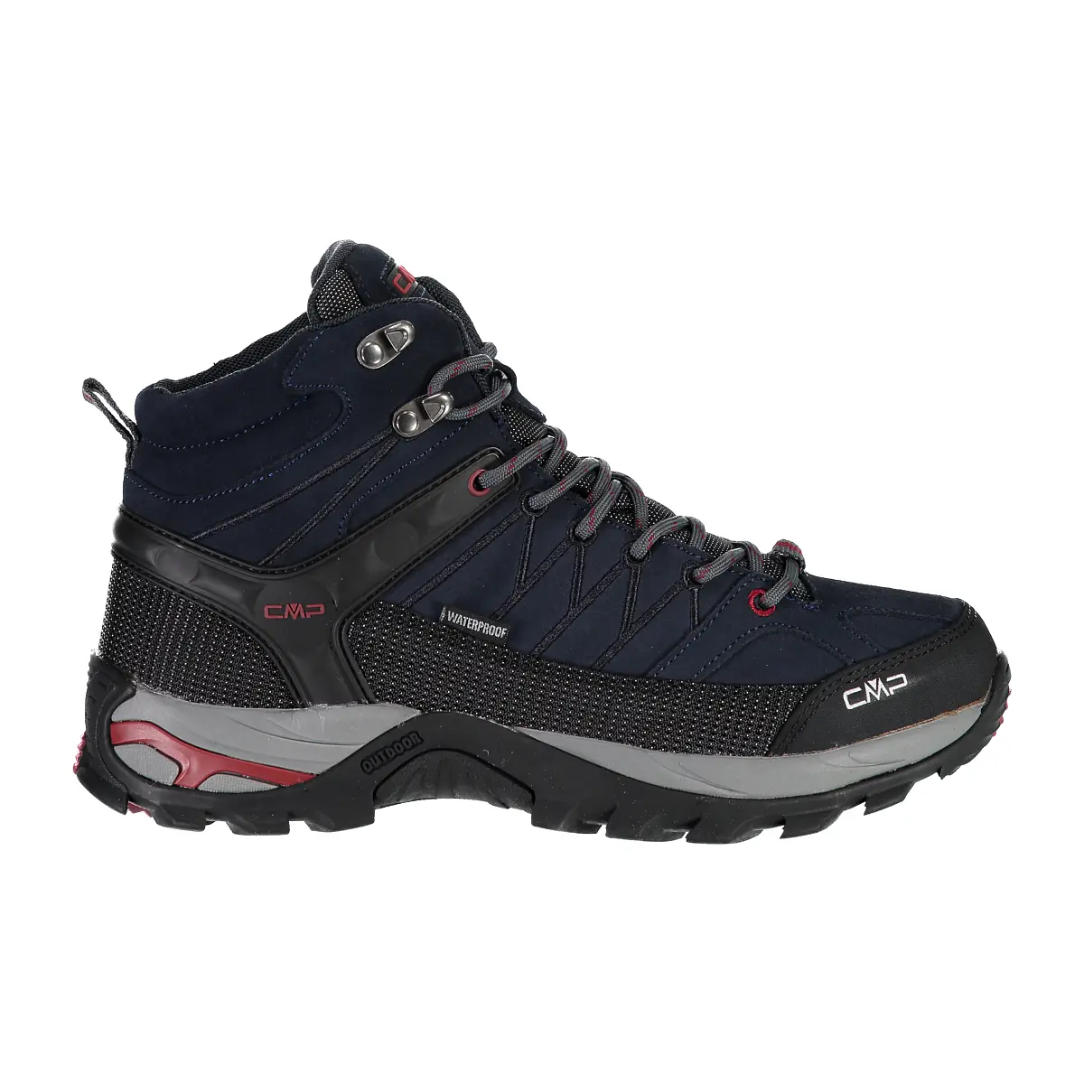 Cmp Men's Bleu Hiking Trainers Rigel Waterproof