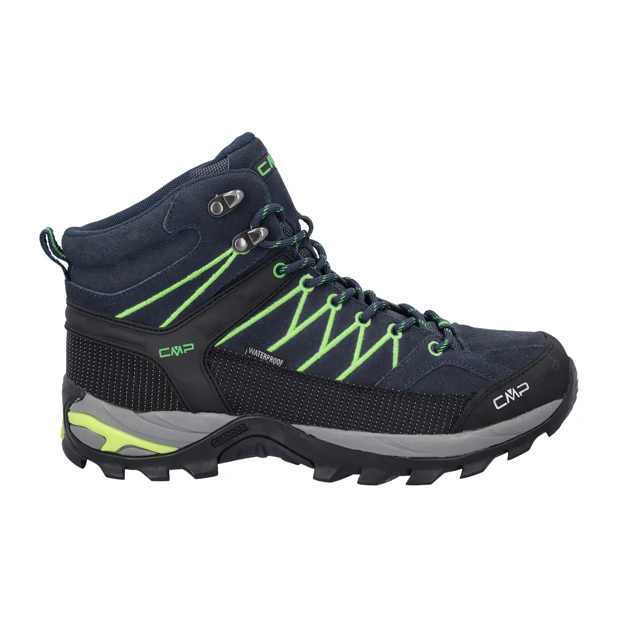 Cmp Men's Bleu Hiking Trainers Rigel Waterproof