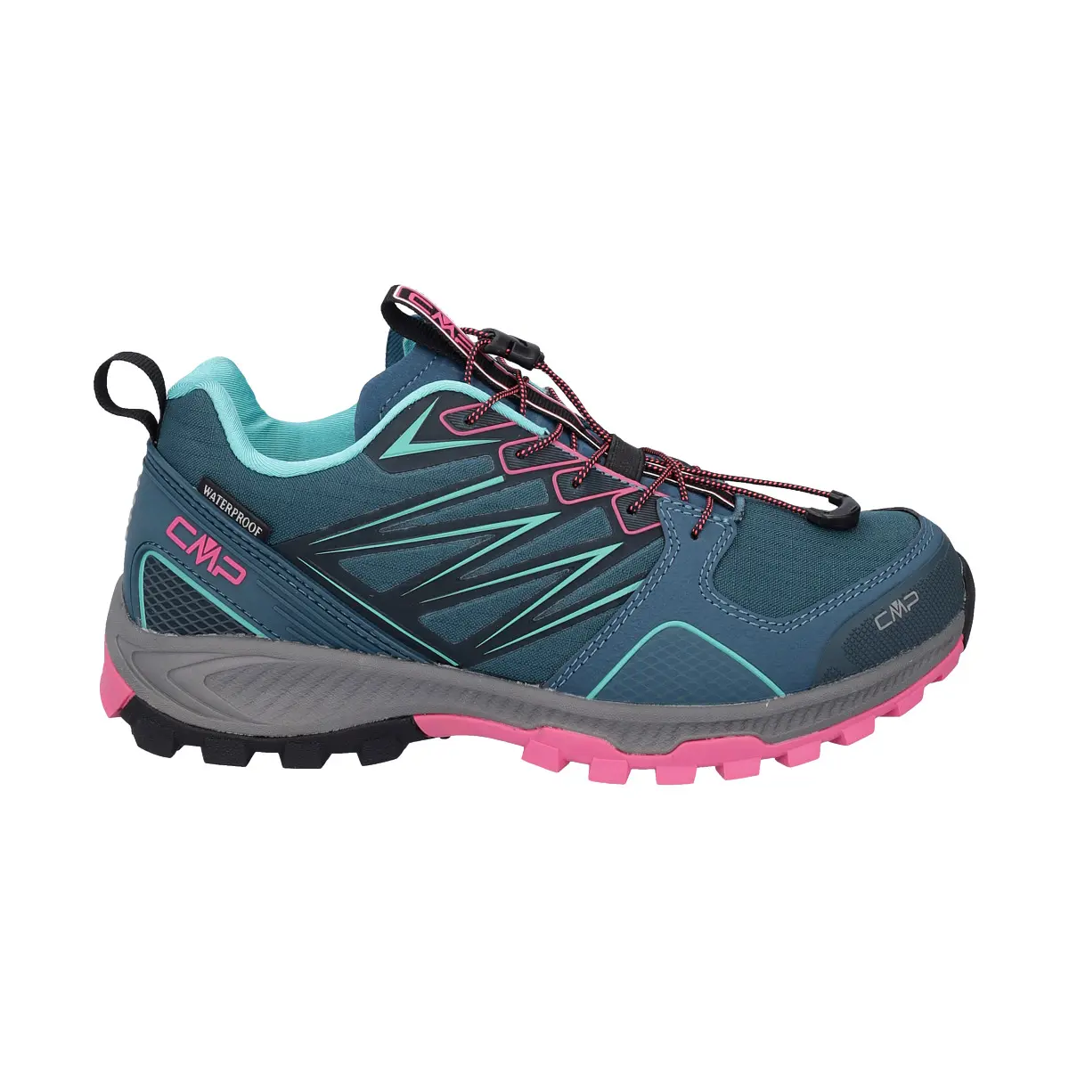 Cmp Women's Bleu Low Trail Shoes Atik Wp