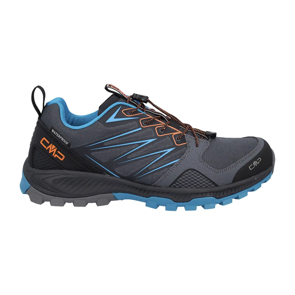 Cmp Men's Gris Low Trail Shoes Atik Wp
