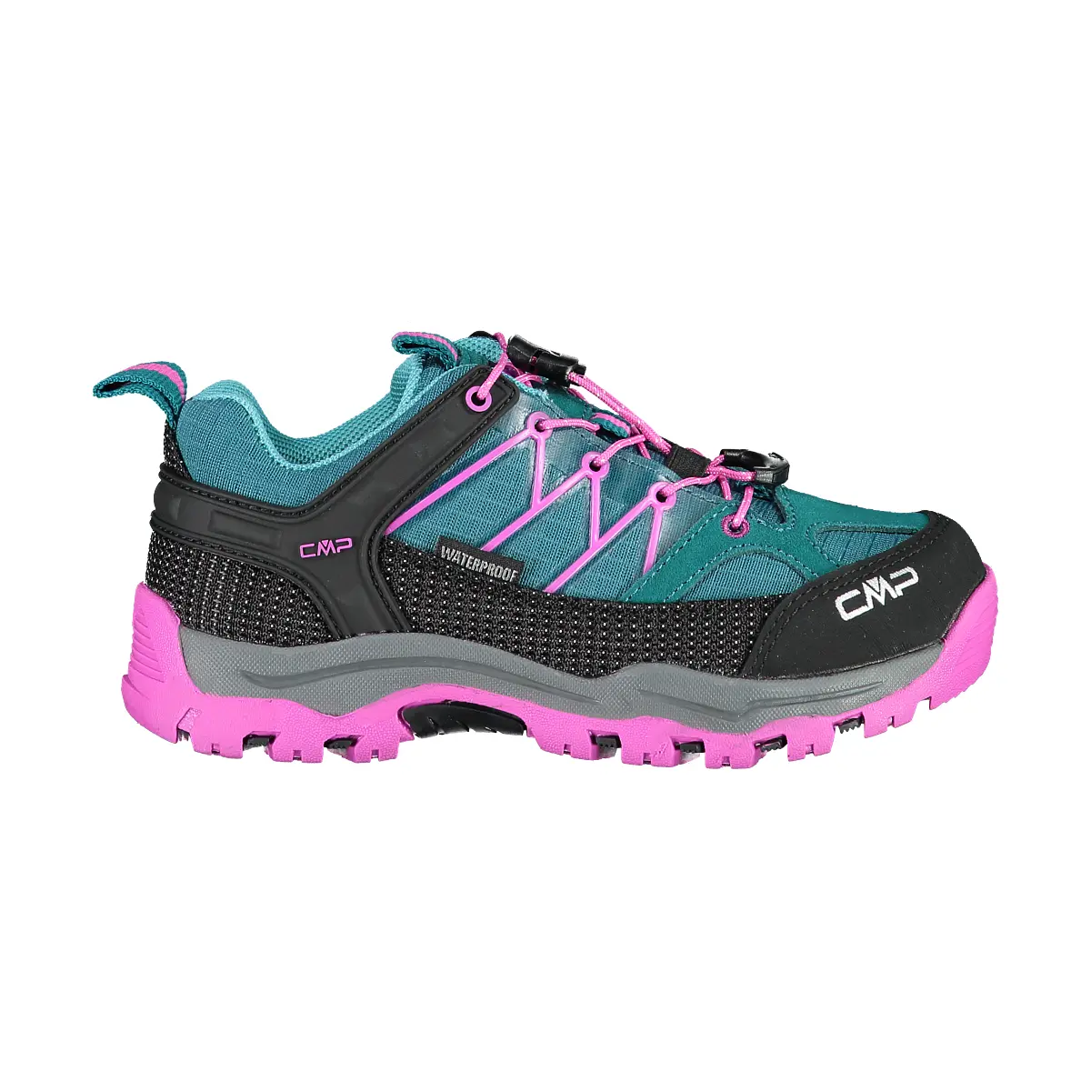 Cmp Damen Bleu Niedrige Wanderschuhe Junge Junge Rigel Waterproof
