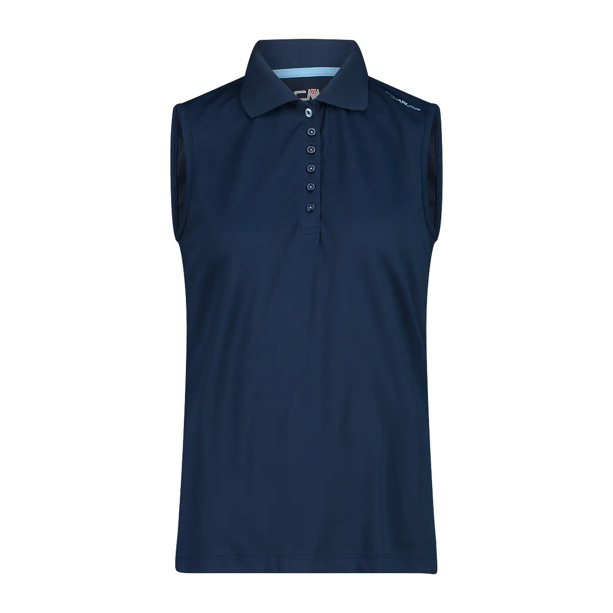 Cmp Women's Bleu Woman's Sleeveless Polo Shirt