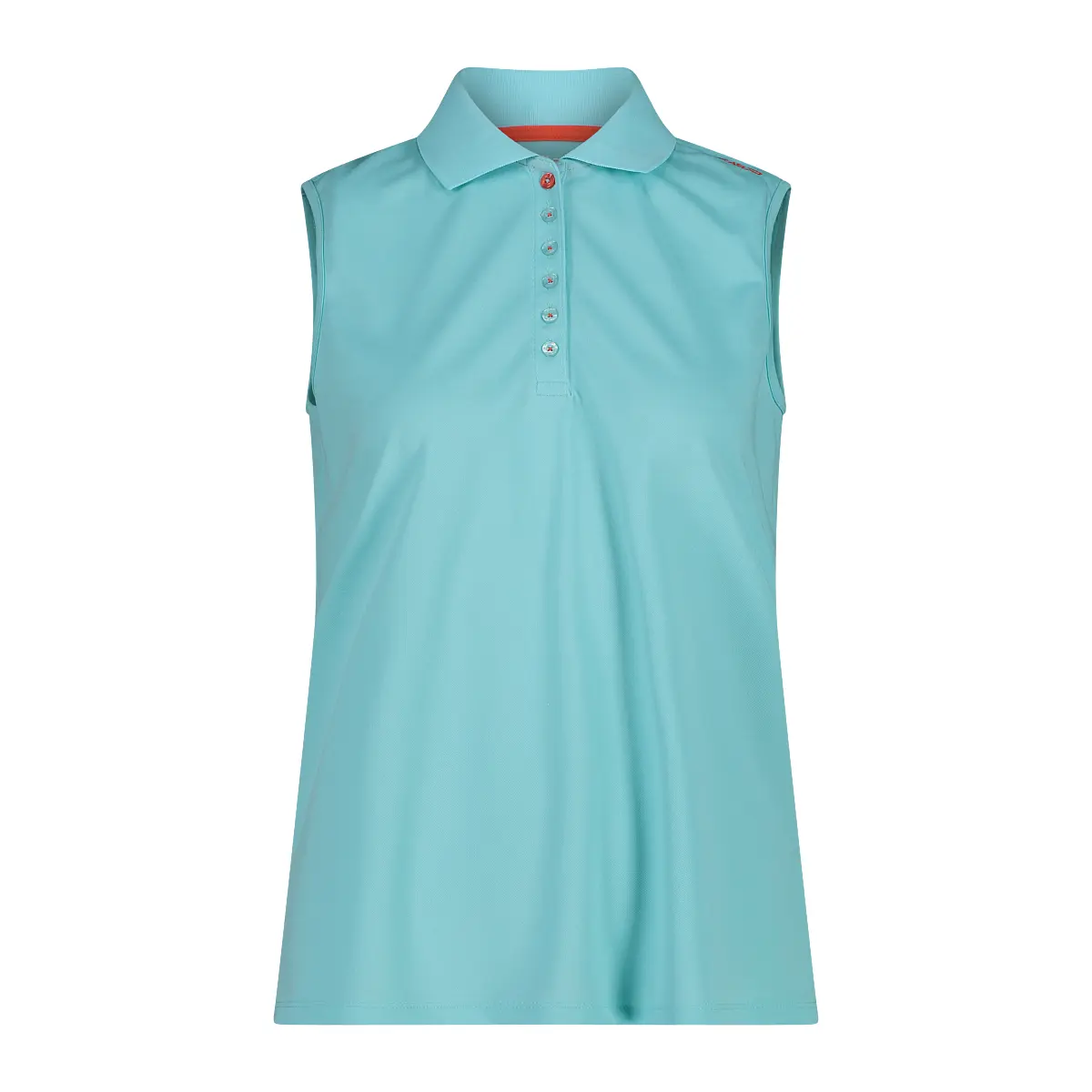 Cmp Women's Bleu Woman's Sleeveless Polo Shirt