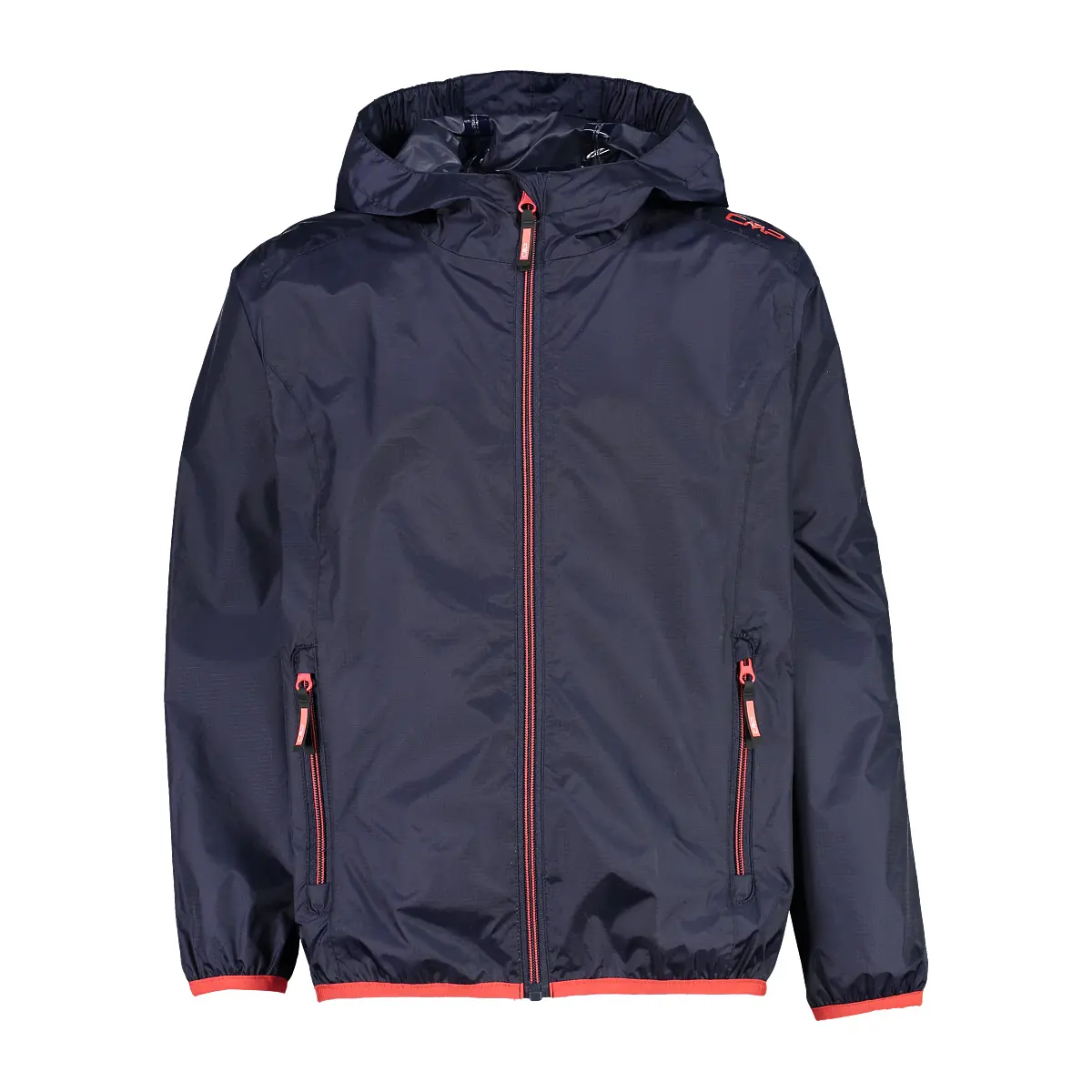 Cmp Girls Noir ' Waterproof Hooded Jacket