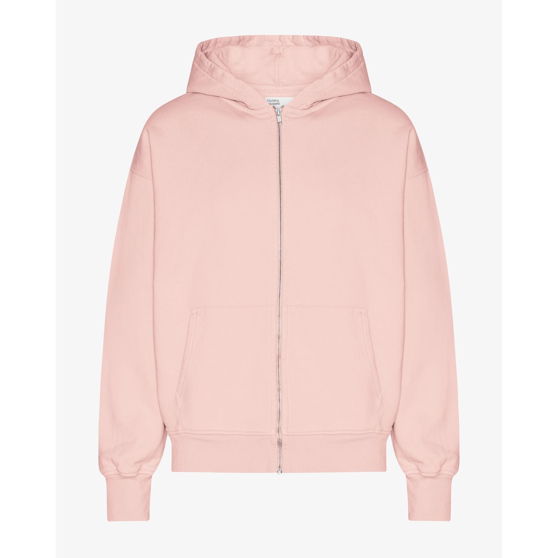 5602991144760 - Oversize Kapuzenjacke mit Reißverschluss Organic Faded Pink