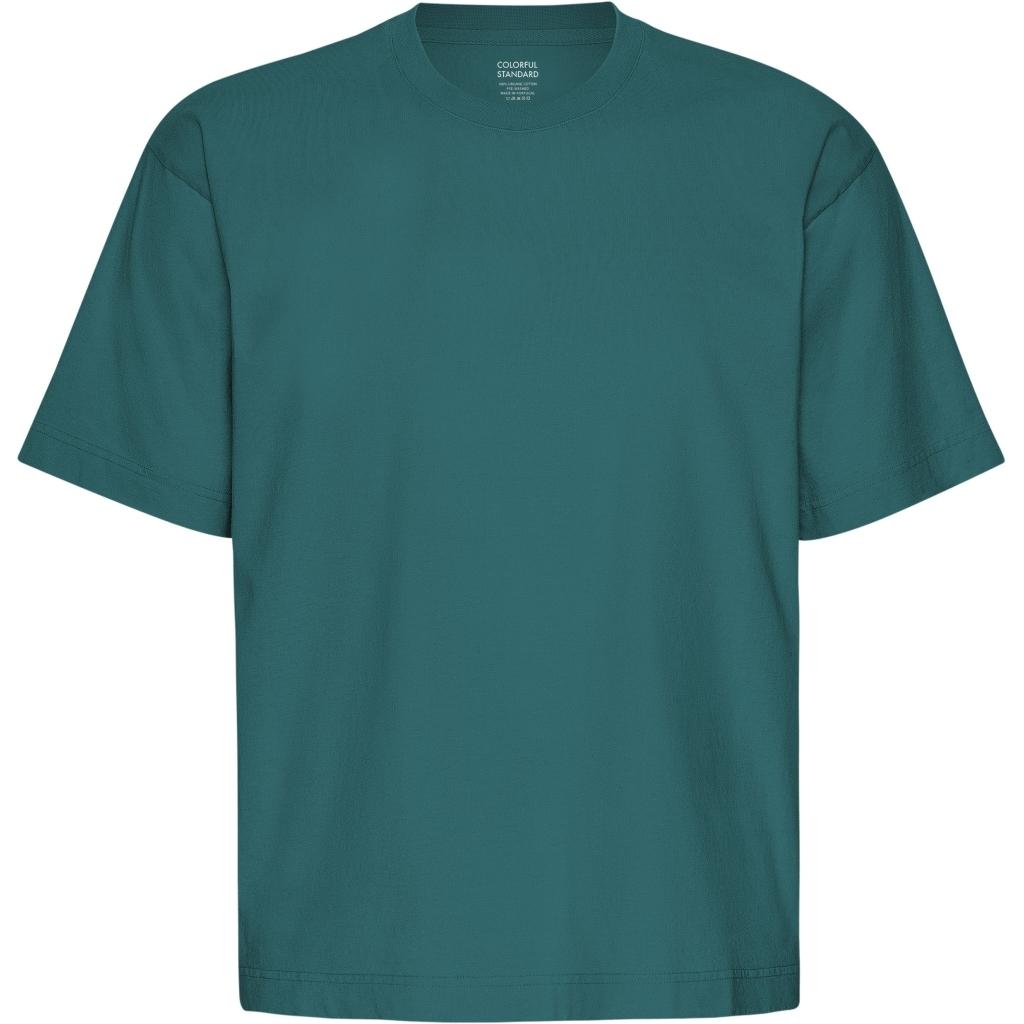 5602991099602 - Oversized T-Shirt Organic Ocean Green