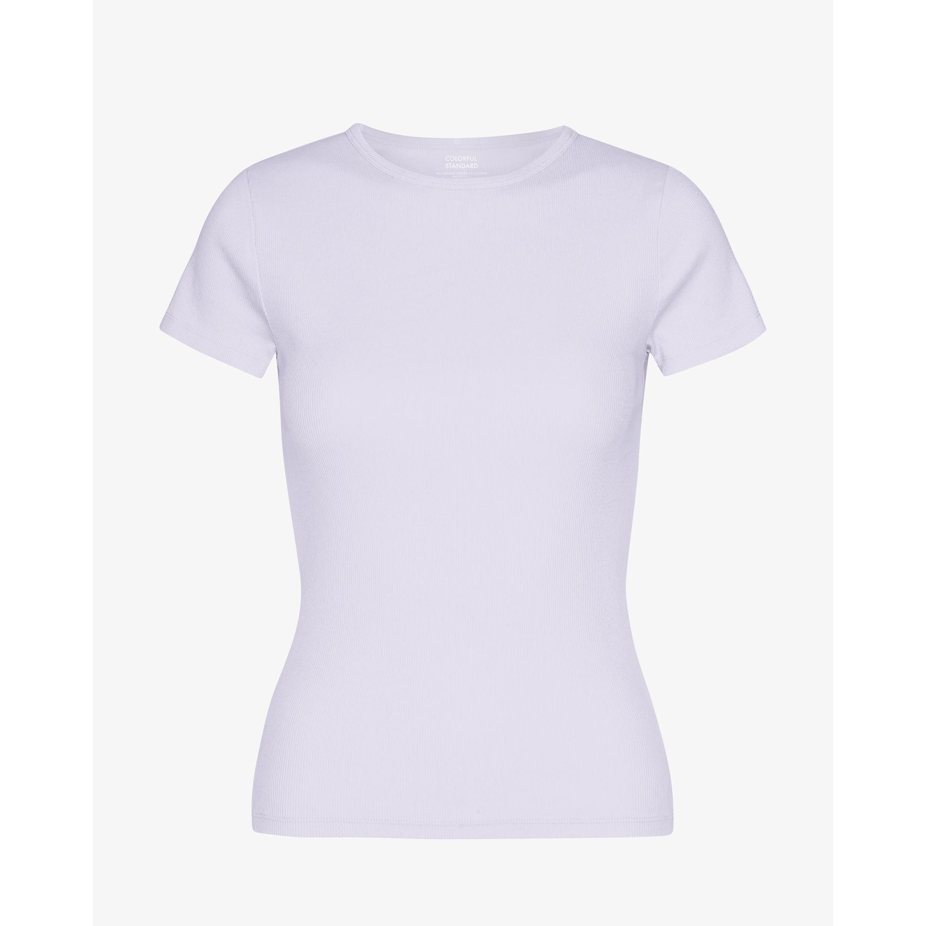 5602991152871 - T-Shirt Organic Rib Soft Lavender