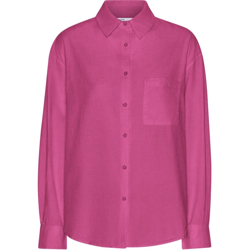 5602991155193 - Oversize-Bluse Damen Organic Bubblegum Pink