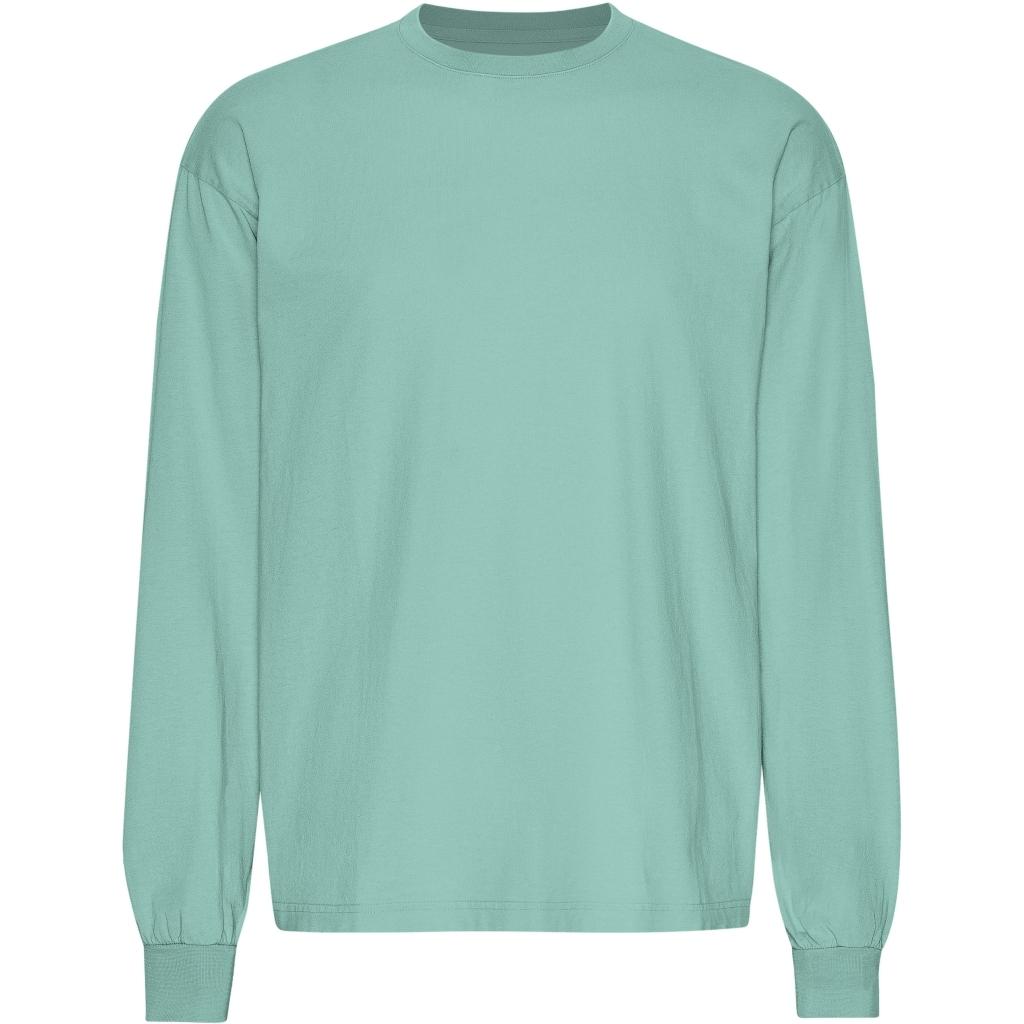 5602991102852 - Oversized Langarmshirt Organic Seafoam Green
