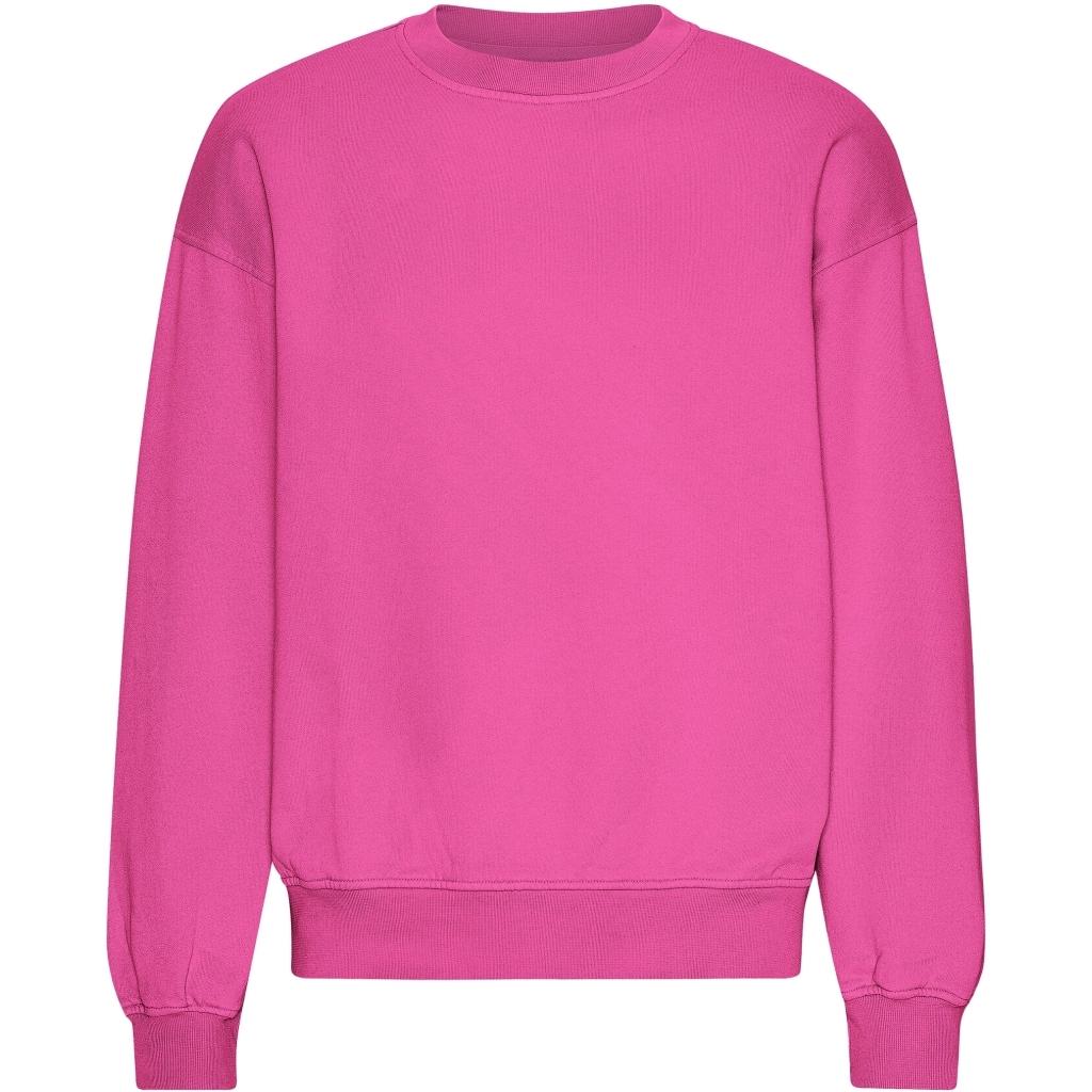 5602991058203 - Sweatshirt mit Rundhalsausschnitt Oversize Frau Organic Bubblegum Pink