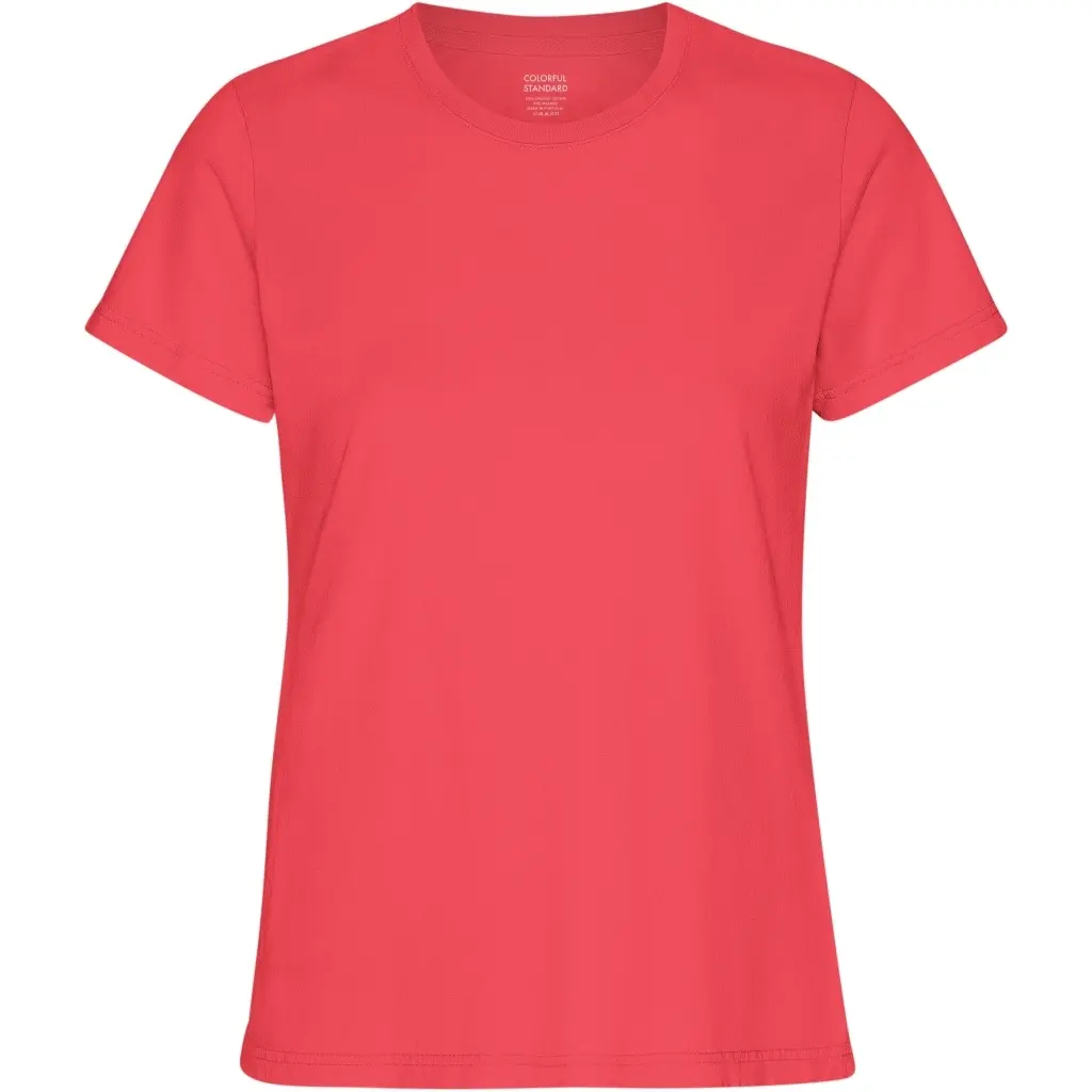 5602991127190 - T-Shirt Light Organic Red Tangerine
