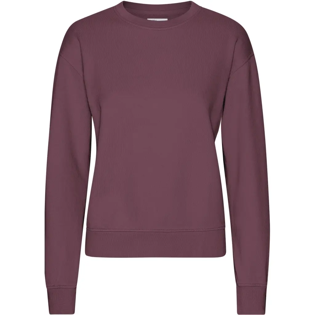 Felpa girocollo da donna  Classic Organic Dusty Plum
