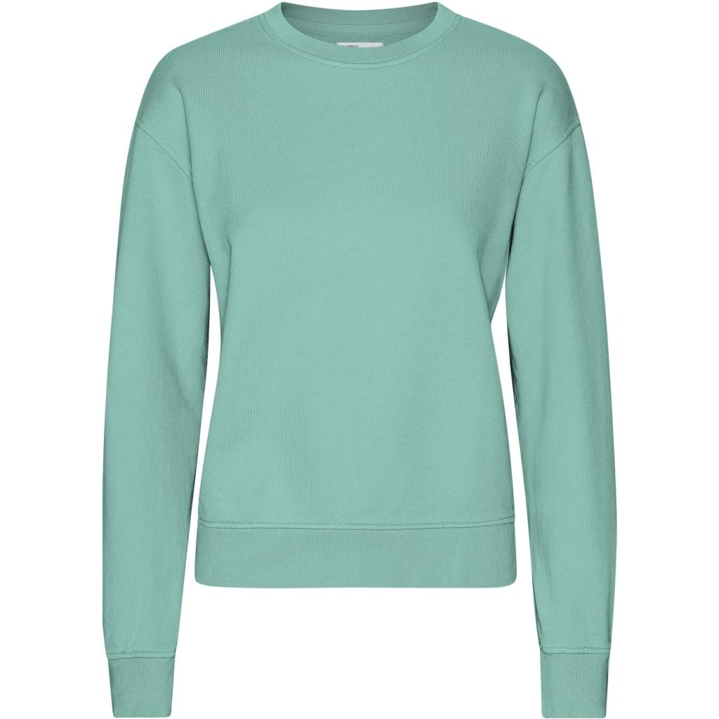 5602991104061 - Sweatshirt mit Rundhalsausschnitt Damen Classic Organic Seafoam Green