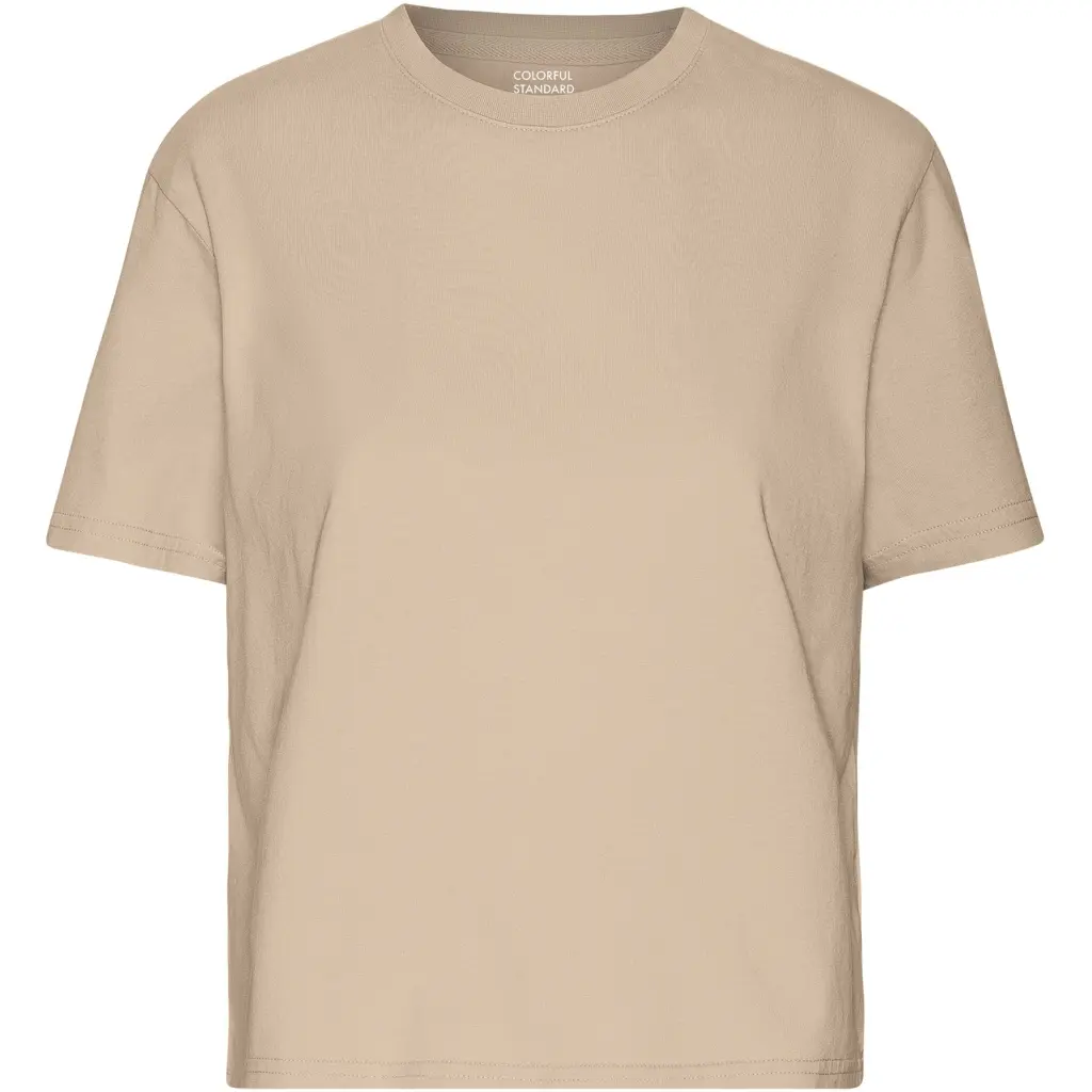 5602991127893 - T-Shirt Organic Boxy honey beige