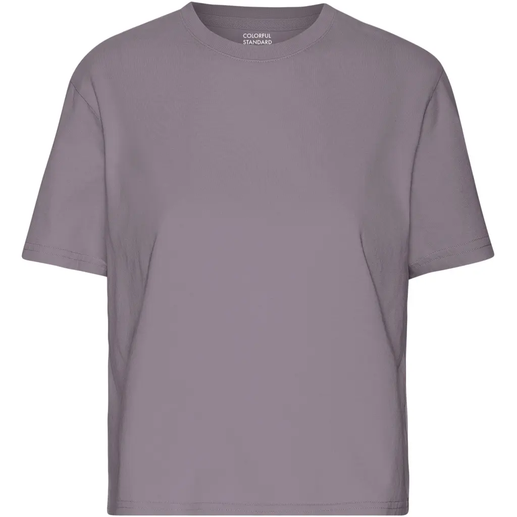 5602991128579 - T-Shirt Organic Boxy purple haze