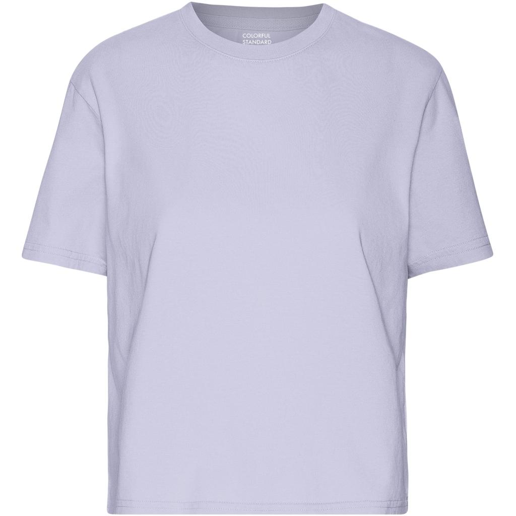T-shirt da donna  Organic Boxy soft lavender